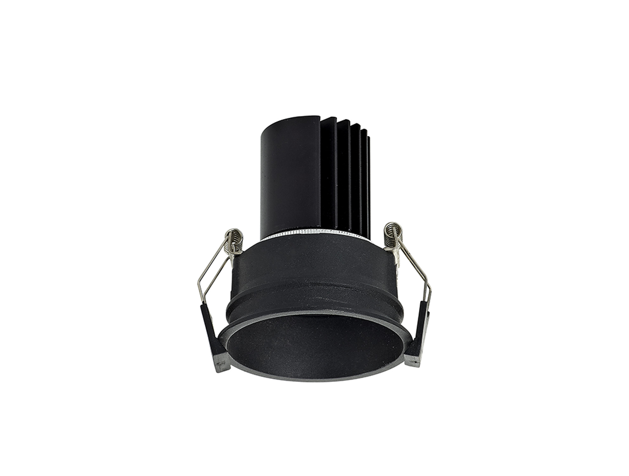 Bania A 12 Powered by Tridonic  12W 2700K 1200lm 36° CRI>90 LED Engine, 350mA Black Adjustable Recessed Spotlight, IP20 DM201740  Dlux Bania A 12